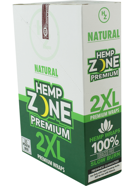 Hemp Zone 2XL Premium Hemp Wraps