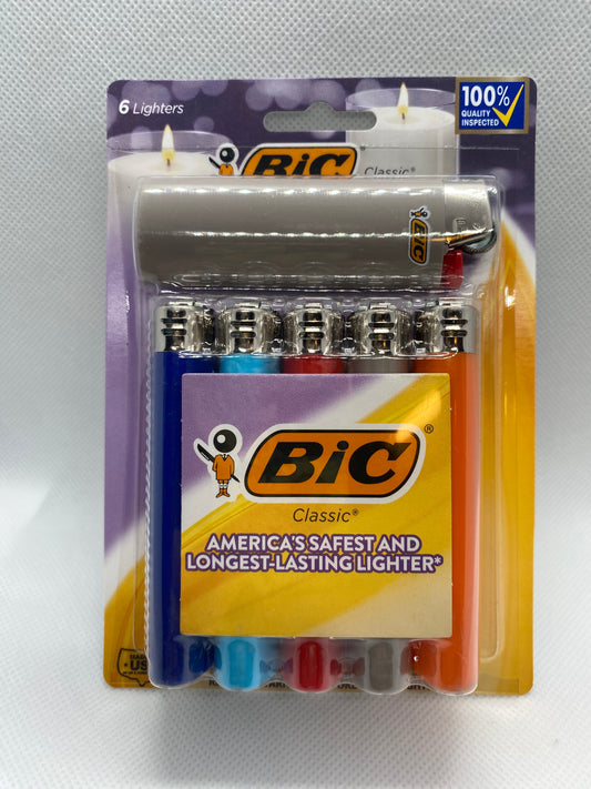 Assorted BIC Lighters Pack
